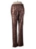 Splendid Animal Print Brown Casual Pants Size M - photo 2