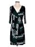 Apt. 9 Argyle Green Cocktail Dress Size M - photo 1