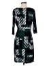 Apt. 9 Argyle Green Cocktail Dress Size M - photo 2