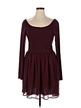princess polly baby blue dress Modern Ribbed Boatneck Mini Dress