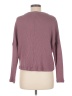Cape Juby Solid Purple Pullover Sweater Size M - photo 2