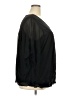 Chelsea Studio 100% Polyester Black 3/4 Sleeve Blouse Size 22W - photo 4