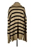 WeWoreWhat 100% Acrylic Stripes Tan Poncho Size XS - Sm - photo 2