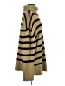 WeWoreWhat 100% Acrylic Stripes Tan Poncho Size XS - Sm - photo 4