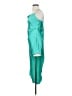 Forever 21 Teal Cocktail Dress Size S - photo 5