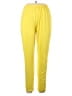 Unbranded Solid Yellow Track Pants Size L - photo 1