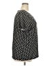 By Design Polka Dots Black Short Sleeve Blouse Size 2X - photo 4
