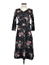 Mimi + Daphne Polka Dots Black Casual Dress Size S - photo 1