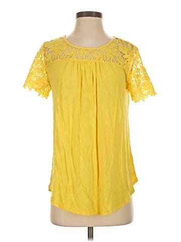 C established 1946 Short Sleeve Blouse (view 1)