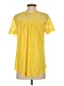 C established 1946 Yellow Short Sleeve Blouse Size XS - photo 2