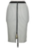 Marc Cain Houndstooth Gray Casual Skirt Size 14 (N5) - photo 2