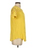 C established 1946 Yellow Short Sleeve Blouse Size XS - photo 4