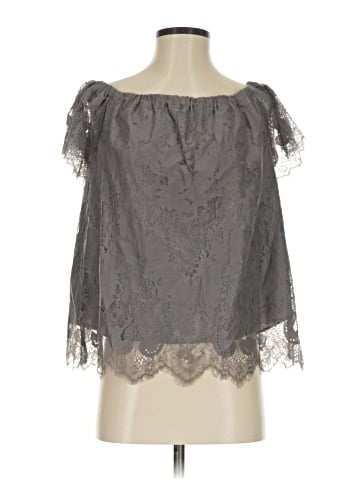 Gold Hawk Short Sleeve Blouse (view 1)
