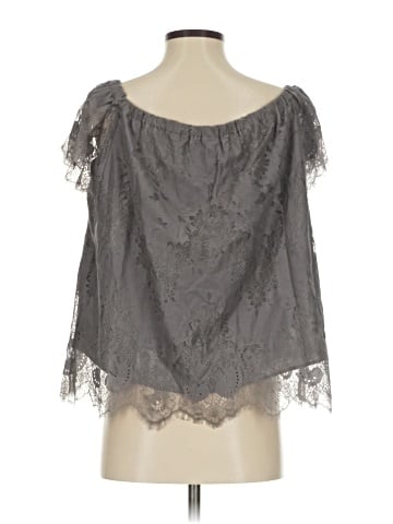 Gold Hawk Short Sleeve Blouse (view 2)
