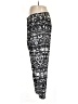 J.Crew 100% Polyester Print Black Casual Pants Size 12 - photo 5