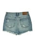 Hidden Jeans 100% Cotton Blue Denim Shorts Size S - photo 2