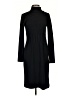 Adrienne Vittadini Solid Black Casual Dress Size S - photo 1