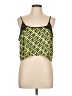 Fashion Nova 100% Polyester Yellow Sleeveless Top Size L - photo 1