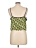 Fashion Nova 100% Polyester Yellow Sleeveless Top Size L - photo 2