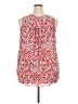 Cato 100% Polyester Red Sleeveless Blouse Size 18 - photo 2
