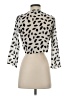 Parrllel Lines 100% Polyester White Ivory 3/4 Sleeve Blouse Size XS - photo 2
