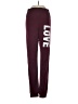 Unbranded Graphic Burgundy Track Pants Size S - photo 1