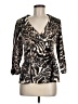 Helene Blake Animal Print Gold Blazer Size M - photo 1