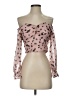 Leith 100% Polyester Pink 3/4 Sleeve Blouse Size S - photo 1