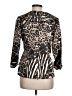 Helene Blake Animal Print Gold Blazer Size M - photo 2