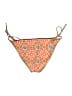 Unbranded Paisley Tan Pink Swimsuit Bottoms Size M (estimated) - photo 2
