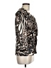 Helene Blake Animal Print Gold Blazer Size M - photo 4