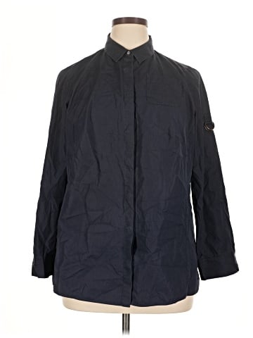 Akris Punto 3/4 Sleeve Button-Down Shirt (view 1)