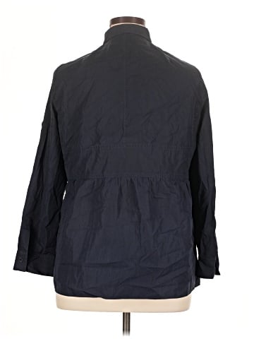 Akris Punto 3/4 Sleeve Button-Down Shirt (view 2)