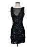 Bebe 100% Polyester Stars Black Cocktail Dress Size XS - photo 1