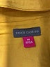 Vince Camuto 100% Polyester Yellow Short Sleeve Blouse Size M - photo 7