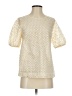 J.Crew Ivory Short Sleeve Blouse Size S - photo 1
