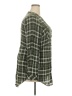 Torrid 100% Rayon Plaid Green 3/4 Sleeve Blouse Size 2X Plus (2) - photo 4
