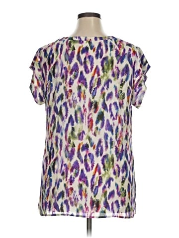 CAbi Short Sleeve Blouse (view 2)