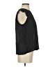 Moon 100% Polyester Black Sleeveless Blouse Size S - photo 4