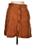 Unbranded 100% Polyester Brown Casual Skirt Size S - photo 1