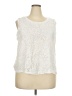 Caslon Ivory Sleeveless Blouse Size 2X - photo 1