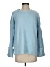 Assorted Brands 100% Polyester Solid Blue Pullover Sweater Size S - photo 1