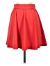 Unbranded Solid Red Casual Skirt Size S - photo 1