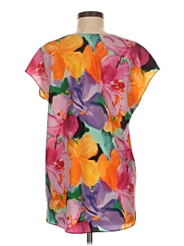 Lauren by Ralph Lauren Short Sleeve Blouse (view 2)