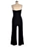 White House Black Market Solid Black Jumpsuit Size 6 - photo 2