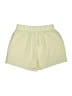 Elan Solid Yellow Shorts Size S - photo 2