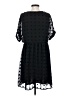 Kirundo 100% Polyester Polka Dots Black Casual Dress Size S - photo 2