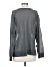 Zara Metallic Gray Pullover Sweater Size S - photo 2