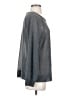 Zara Metallic Gray Pullover Sweater Size S - photo 4