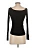 Michael Lauren Black Long Sleeve Top Size S - photo 2